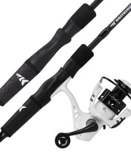 KastKing Crixus Fishing Rod and Reel Combo, Baitcasting Combo, IM6 Graphite Blank Rods,SuperPolymer Handle